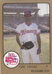 1988 ProCards Base Set Tony Fossas #34 card