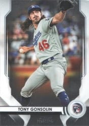 2020 Bowman Sterling Base Set Tony Gonsolin #BSR-63 card