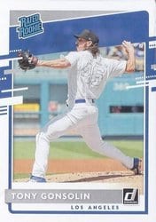2020 Donruss Base Set Tony Gonsolin #59 card