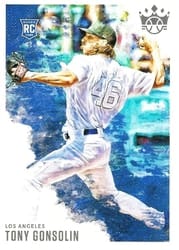 2020 Panini Diamond Kings Base Set Tony Gonsolin #62 card