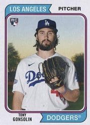 2020 Topps Archives Base Set Tony Gonsolin #133 card