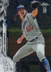 2020 Topps Chrome Ben Baller Edition Base Set Tony Gonsolin #114 card