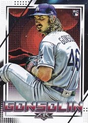 2020 Topps Fire Base Set Tony Gonsolin #188 card