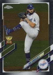2021 Topps Chrome Base Set Tony Gonsolin #183 card