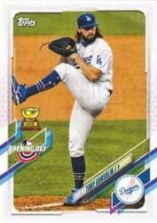 2021 Topps Opening Day Base Set Tony Gonsolin #111 card