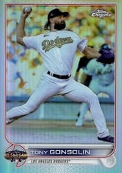 2022 Topps Chrome Update 2022 All-Star Game Tony Gonsolin #ASGC-43 card