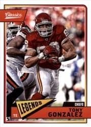 2018 Panini Classics Base Set Tony Gonzalez #194 card