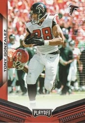 2019 Panini Playoff Base Set Tony Gonzalez #157 card