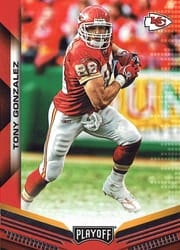 2019 Panini Playoff Base Set Tony Gonzalez #84 card
