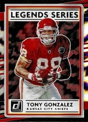 2020 Donruss Legends Series Tony Gonzalez #LS-TG card