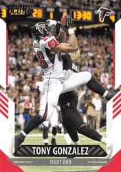 2021 Score Base Set Tony Gonzalez #278 card