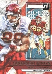 2022 Donruss All-Time Gridiron Kings Tony Gonzalez #AT-2 card
