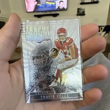 2022 Panini Illusions Trophy Collection Tony Gonzalez / Travis Kelce #TC-29 card