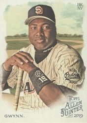 2019 Topps Allen & Ginter Base Set Tony Gwynn #77 card