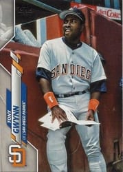 2020 Topps Base Set Tony Gwynn #248b card
