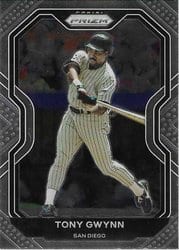 2021 Panini Prizm Base Set Tony Gwynn #225 card