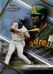 2021 Topps Gold Label Base Set Tony Gwynn #12 card