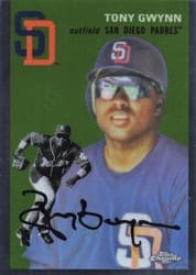 2023 Topps Chrome Platinum Anniversary Base Set Tony Gwynn #442 card