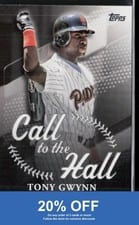 2025 Topps Call to the Hall Tony Gwynn #CTH-21 card