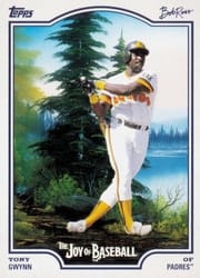 2025 Topps X Bob Ross: The Joy of Baseball Base Set Tony Gwynn #53 card