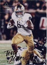 2020 Panini Luminance Base Set Tony Jones Jr #196 card