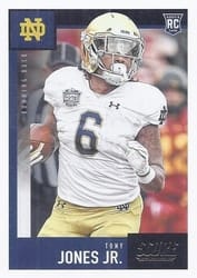 2020 Score Base Set Tony Jones Jr. #395 card