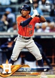 2018 Topps Update Base Set Tony Kemp #US246 card