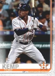 2019 Topps Base Set Tony Kemp #401 card