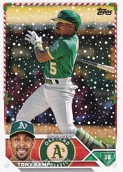2023 Topps Holiday Base Set Tony Kemp #H12 card