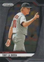 2025 Panini Prizm Base Set Tony La Russa #140 card