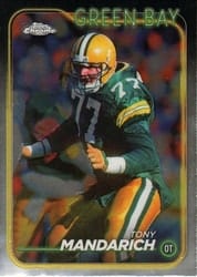 2024 Topps Chrome Base Set Tony Mandarich #80 card
