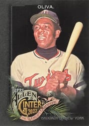 2022 Topps Allen & Ginter X Base Set Tony Oliva #165 card