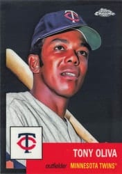 2022 Topps Chrome Platinum Anniversary Base Set Tony Oliva #241 card