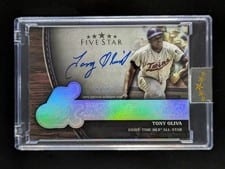 2025 Topps Five Star Five Time Signatures Tony Oliva #FTS-TO card