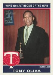 2025 Topps Heritage 1976 Retires Tony Oliva #76R-12 card