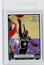 2003 Topps Chrome Tony Parker Refractor #9 card