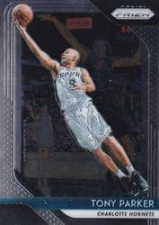 2018-19 Panini Prizm Base Set Tony Parker #10 card