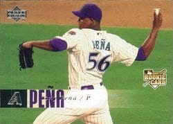 2006 Upper Deck Base Set Tony Pena #1007 card
