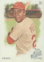 2019 Topps Allen & Ginter Base Set Tony Pérez #104 card