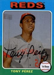 2019 Topps Archives Base Set Tony Pérez #195 card