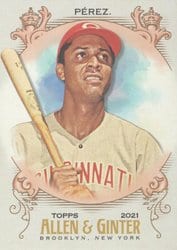 2021 Topps Allen & Ginter Base Set Tony Pérez #323 card