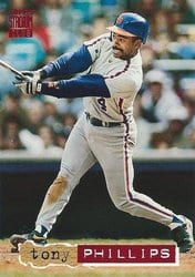 1994 Stadium Club Base Set Tony Phillips #553 card