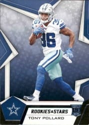 2019 Panini Rookies & Stars Base Set Tony Pollard #102 card