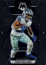 2023 Panini Mosaic Base Set Tony Pollard #56 card