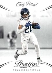 2024 Panini Prestige Base Set Tony Pollard #286 card
