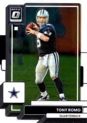 2022 Donruss Optic Base Set Tony Romo #57 card