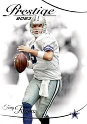 2023 Panini Prestige Base Set Tony Romo #86 card