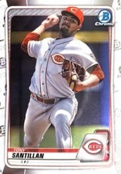 2020 Bowman Chrome Prospects Tony Santillan #BCP-177 card