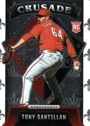 2022 Panini Chronicles Crusade Tony Santillan #10 card