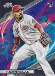 2022 Topps Cosmic Chrome Base Set Tony Santillan #163 card